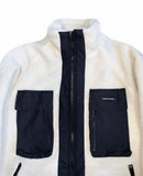 トレンディウビ(Trendywoobi) oversize fleece jacket Ivory