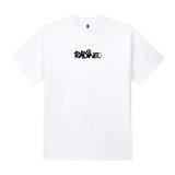 RADINEO (ラディネオ)　Spray logo white short sleeve T-shirt