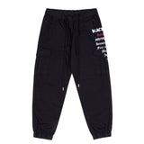 ブラックブロンド(BLACKBLOND) BBD History Smile Logo Cargo Jogger Pants (Black)