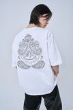 オーワイ(OY) PAISLEY LOGO T-WHITE