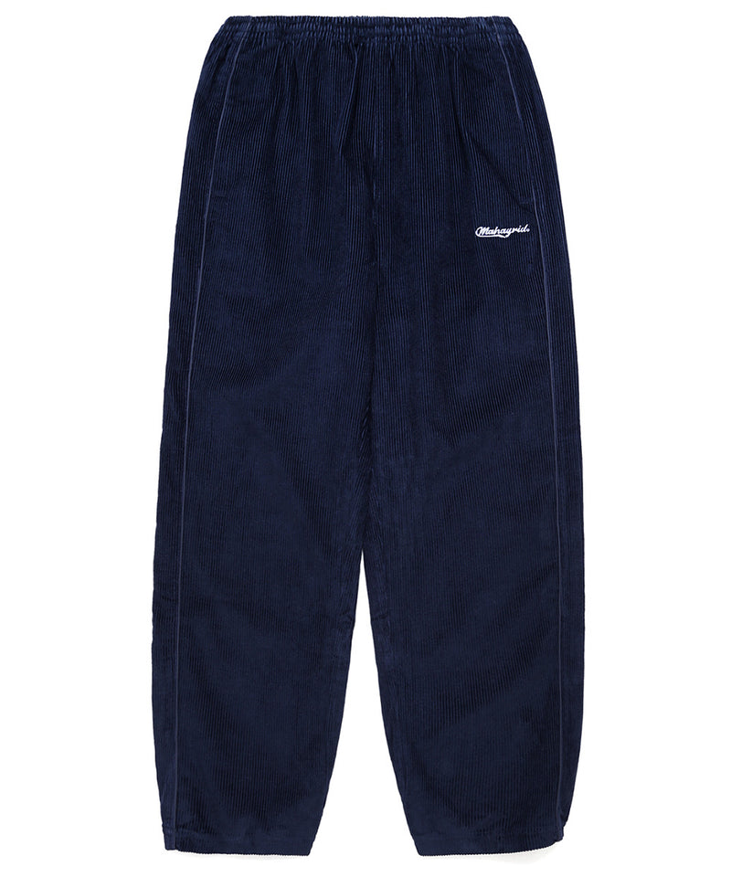 mahagrid (マハグリッド) CORDUROY TRACK PANT [NAVY]