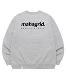 mahagrid (マハグリッド)  ORIGIN LOGO CREWNECK [GREY]