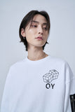 オーワイ(OY) CUBE POCKET LONG SLEEVE-WHITE