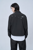 オーワイ(OY) WAVE CUTTING JACKET-BLACK