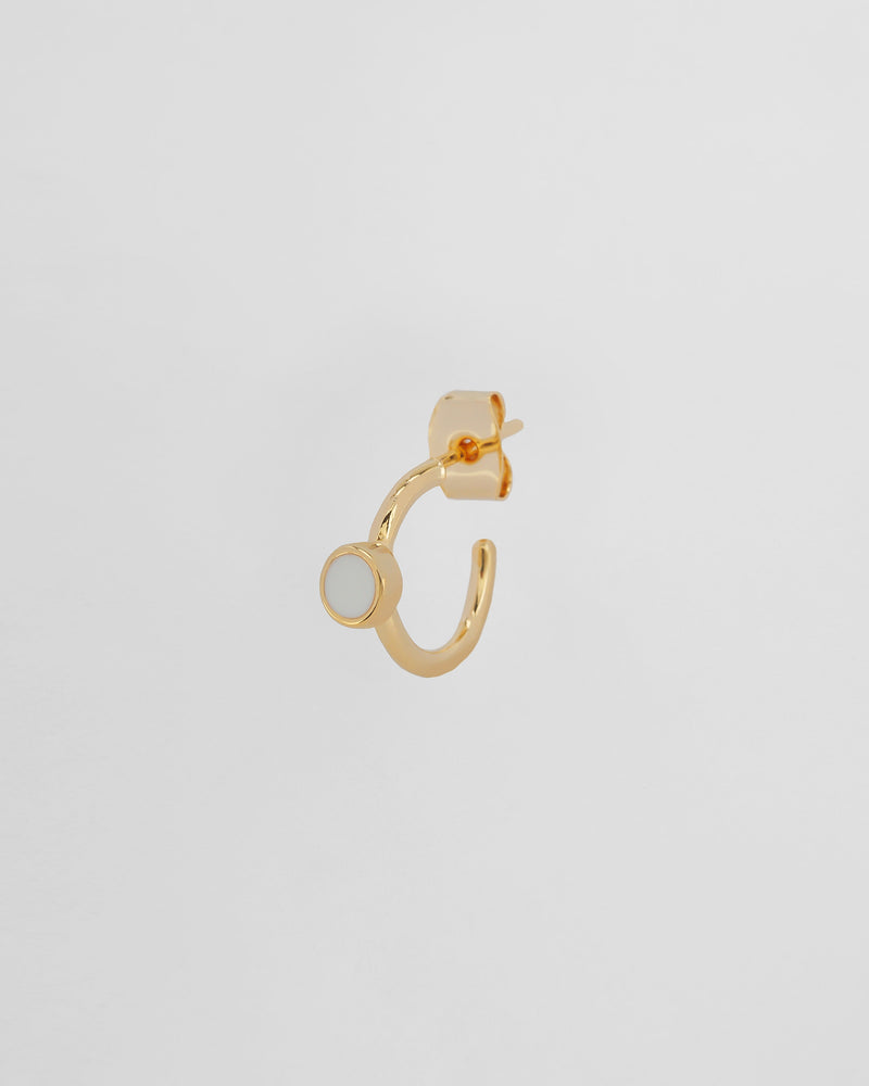 Nonenon(ノンノン) DOT BEND EAR (GOLD)
