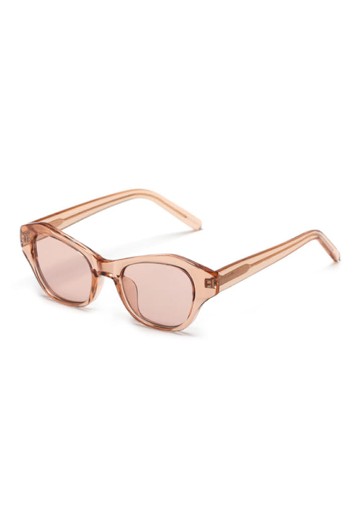 BLACKPURPLE (ブラックパープル)  Pumpkin Clear Sunglasses (LIGHT BROWN)