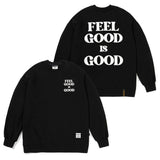 STIGMA(スティグマ)  22 FEEL GOOD OVERSIZED HEAVY SWEAT CREWNECK BLACK