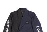 オウェンド(A-WENDE) Lost double jacket blue/black