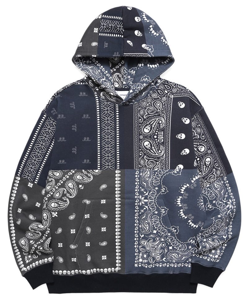 mahagrid (マハグリッド) BANDANA HOODIE [NAVY]