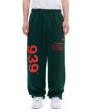 ARCHIVE BOLD (アーカイブボールド)　939 LOGO SWEAT PANTS (DEEP GREEN)