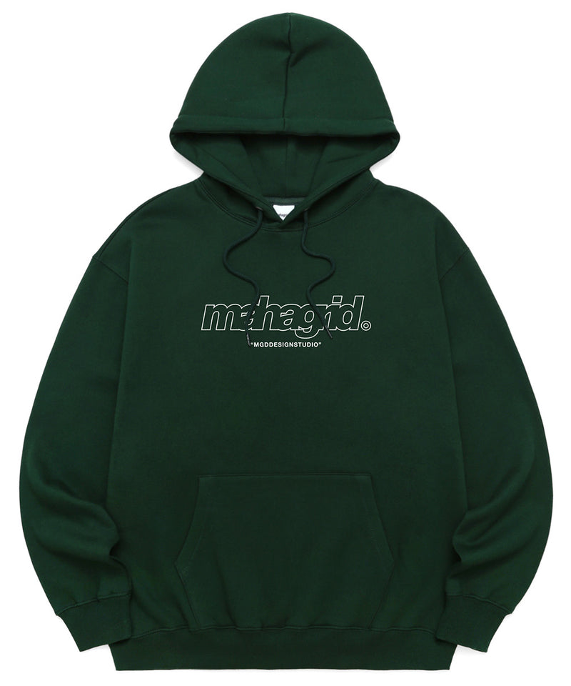 mahagrid (マハグリッド) THIRD LOGO HOODIE [GREEN]