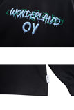 オーワイ(OY) VINE MELTING LOGO LONG SLEEVE-BLACK