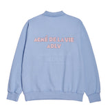 アクメドラビ(acme' de la vie)  FLAMINGO BOBBY HILL - LIGHT PURPLE SWEATSHIRT