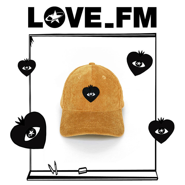 FM91.02 (エフエム91.02)　LOVE FM BALL CAP camel