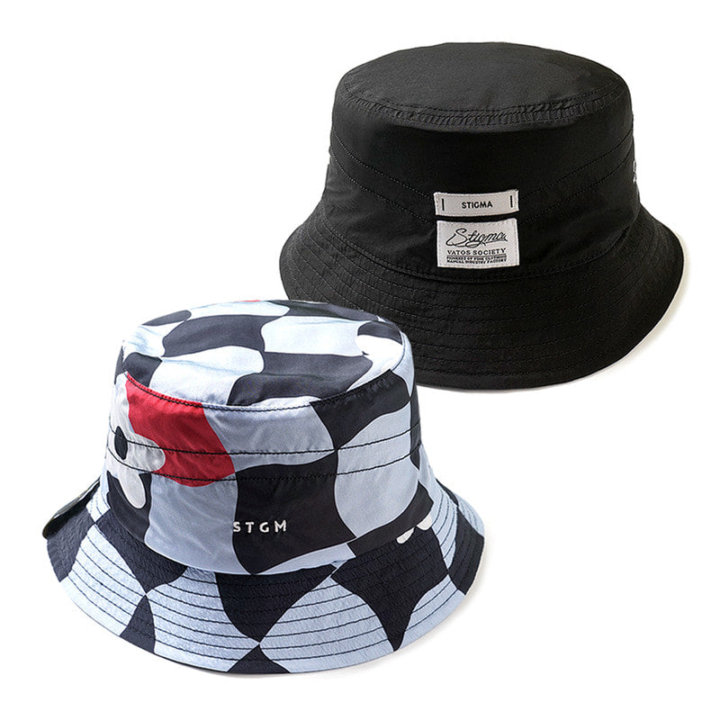 STIGMA(スティグマ) 22 CHECKER REVERSIBLE BUCKET HAT PATTERN