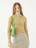 TMO BY 13MONTH（ティーエムオーバイサーティンマンス）CURVED SHAPE BAG (GREEN)