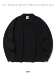 FEPL(ペプル) Heavy lambswool overfit knit black JDKN1325