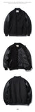 FEPL(ペプル) Minimal overfit stadium jacket black JDOT1319