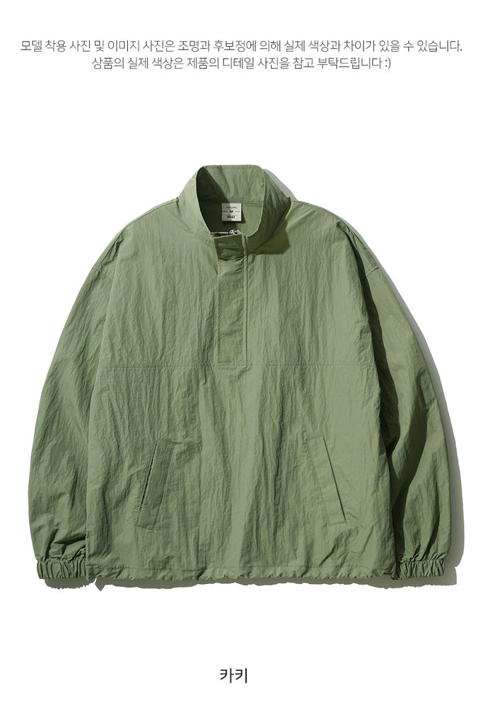 FEPL(ペプル) Daily Light Anorak jacket khaki KYOT1307