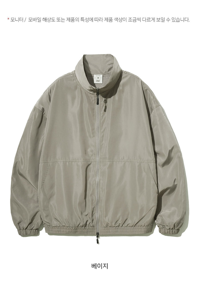 FEPL(ペプル) Luster two-way wind zip up beige KYOT1321