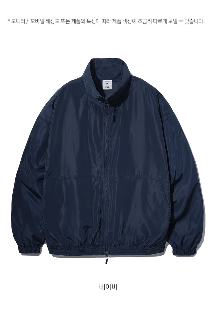 FEPL(ペプル) Luster two-way wind zip up navy KYOT1321