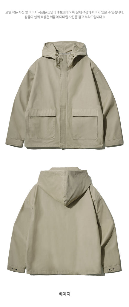 FEPL(ペプル) Basic half hood field jacket beige KYOT1323