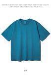 FEPL(ペプル) Line Stich Pigment half Sleeve T-shirts blue KYST1310