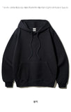 FEPL(ペプル) Original Solid Loose fit hoodie black OGHD1934