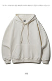 FEPL(ペプル) Original Solid Loose fit hoodie cream OGHD1934