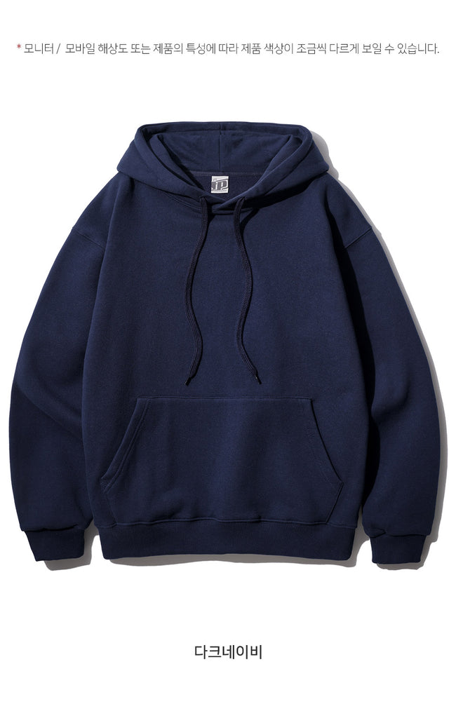 FEPL(ペプル) Original Solid Loose fit hoodie darknavy OGHD1934