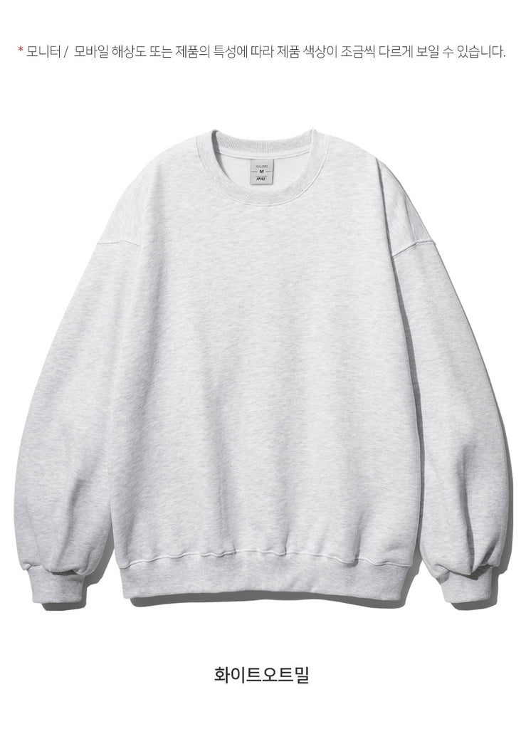 FEPL(ペプル) Youthful balloon sweat shirt whiteoatmeal SJMT1330