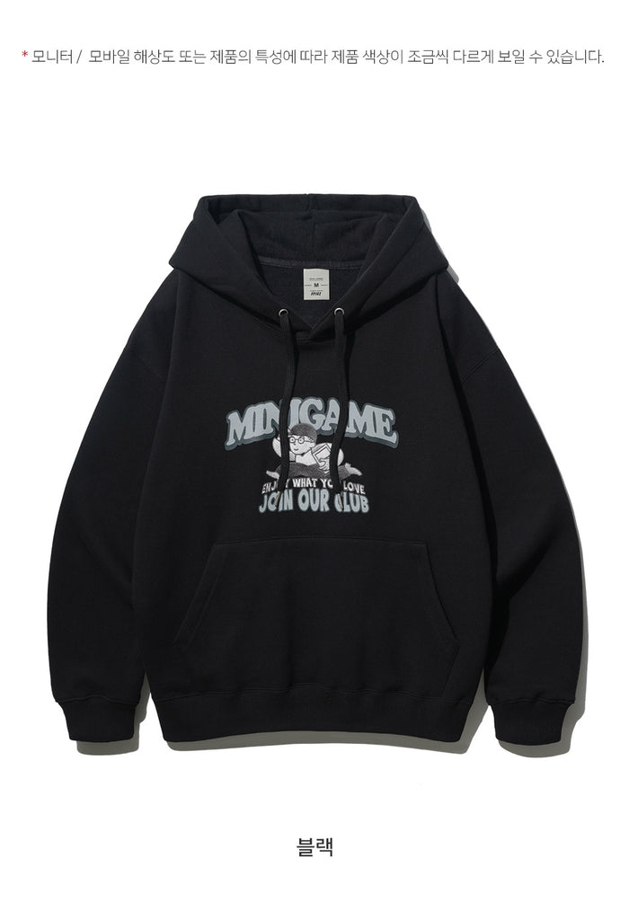 FEPL(ペプル) Hobbyclub minigame hood t-shirt black YKHD1336