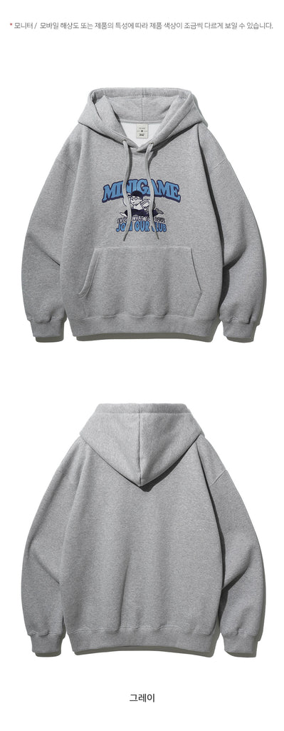 FEPL(ペプル) Hobbyclub minigame hood t-shirt gray YKHD1336