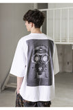 メスノウン(MASSNOUN) BIOLOGICAL GASMASK OVERSIZED T-SHIRTS MSZTS002-WT