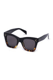 BLACKPURPLE (ブラックパープル)  Robin Square sunglasses (LEOPARD)