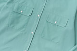 Q CUMBERS (キューカンバース) CPO SHIRTS / Mint