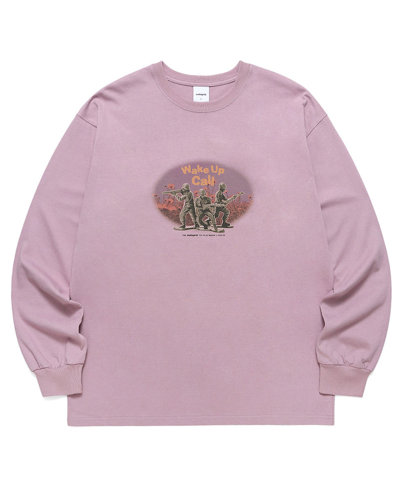 mahagrid (マハグリッド) TOY SOLDIERS LS TEE [PINK]