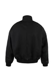 オーワイ(OY) DOUBLE PLEATS BOMBER JACKET-BLACK