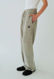 INPREP (インプレップ）MONOGRAM LOUNGE PANTS (GREY)