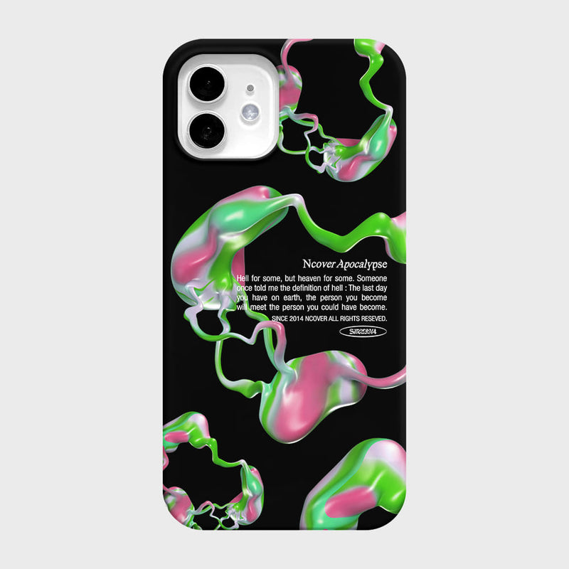 NCOVER（エンカバー）CELL TEXT-BLACK-BLACK(HARD)