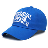 NOMANUAL(ノーマニュアル)  NEW ARCH LOGO BALL CAP - BLUE