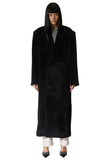 レイブレス(LABELESS)    BLACK DOUBLE LONG COAT