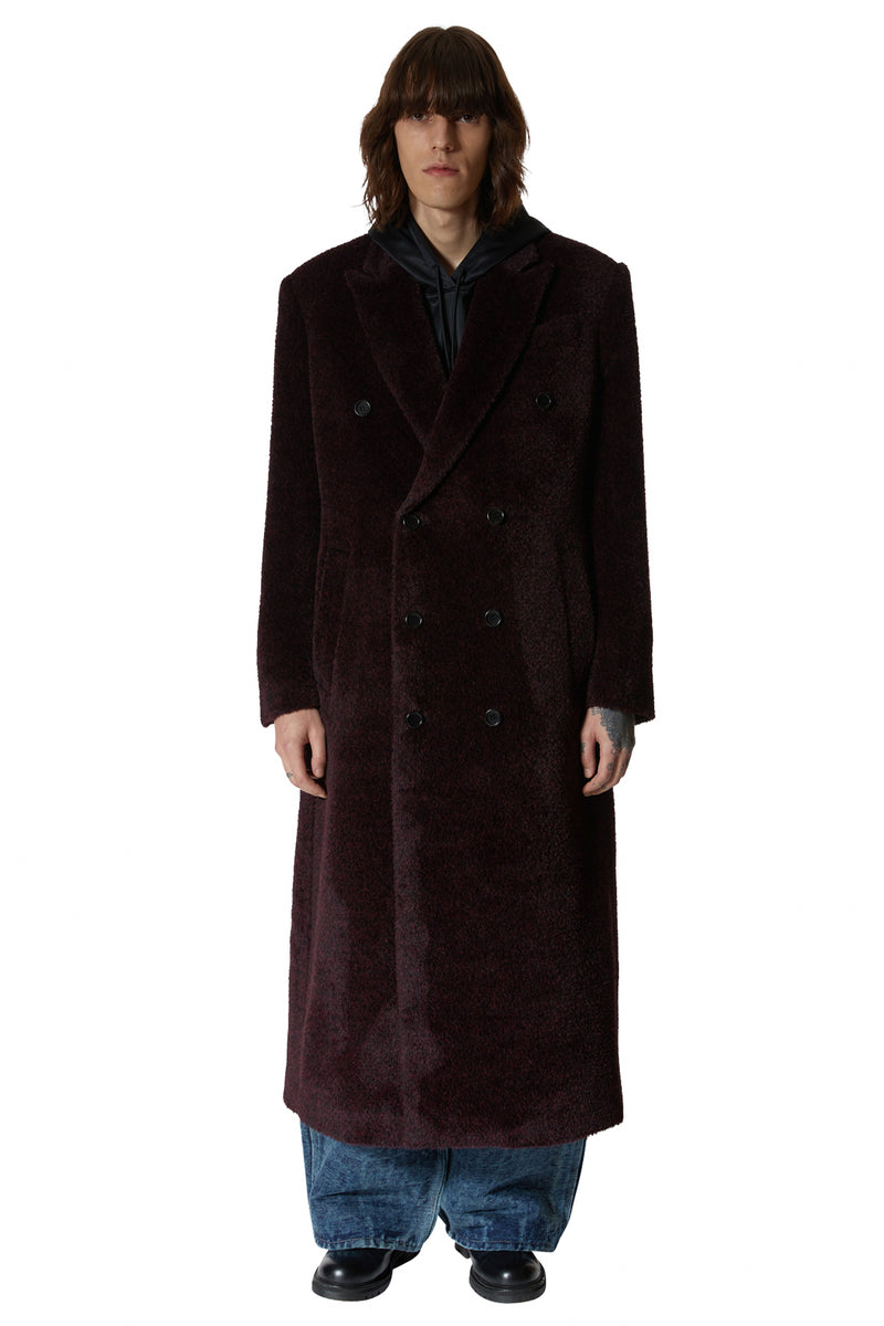 レイブレス(LABELESS)    PURPLE DOUBLE LONG COAT