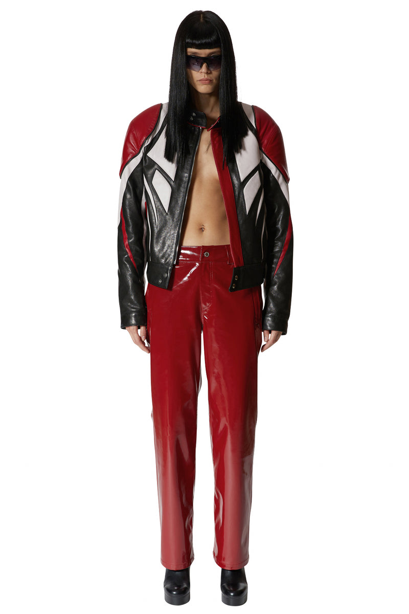 レイブレス(LABELESS)    RACING LEATHER JACKET