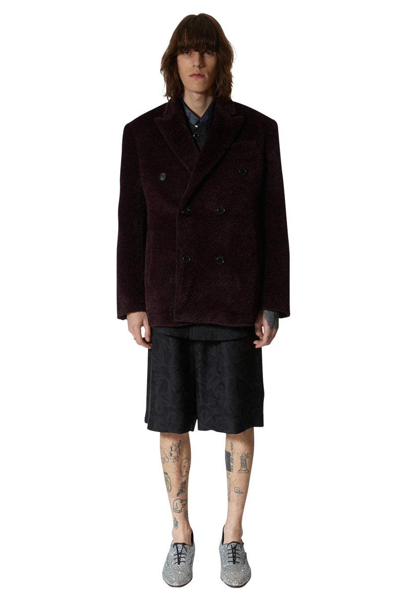 レイブレス(LABELESS)    PURPLE DOUBLE BREASTED JACKET