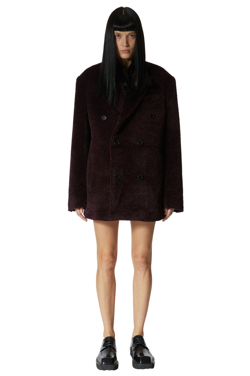 レイブレス(LABELESS)    PURPLE DOUBLE BREASTED JACKET