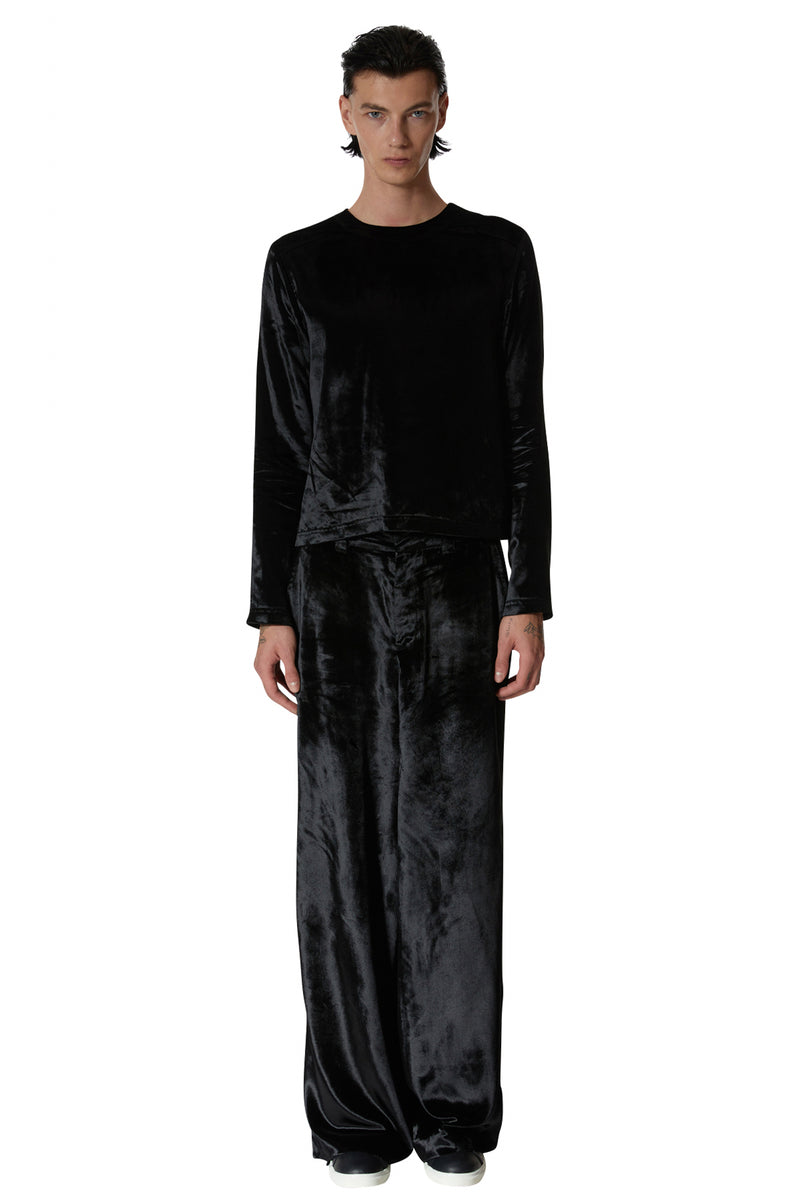 レイブレス(LABELESS)    BLACK SYMBOL EMBELLISHED TOP