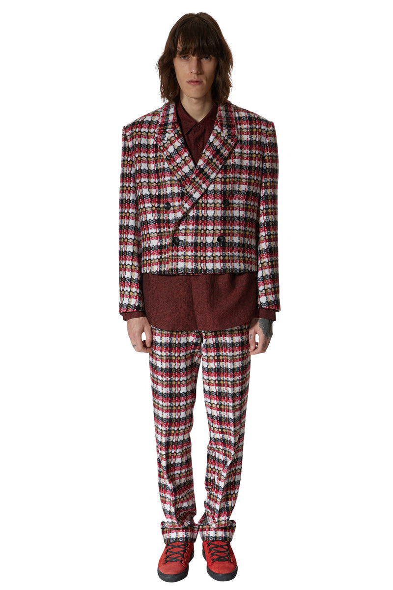 レイブレス(LABELESS)    ONE-BUTTON CROP BLAZER