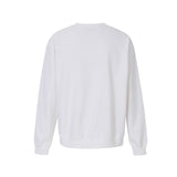 クーデグレース(Coup de grace)  Coup de grâce Nouveau 07-XX BUTTON CREWNECK WHITE