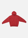 ディープリーク(DPRIQUE) OVERSIZED LOGO HOODIE - RED